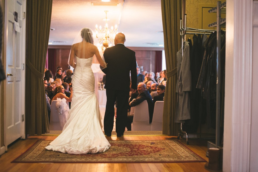 Bride and Father  with Tom Studios Wedding Photography