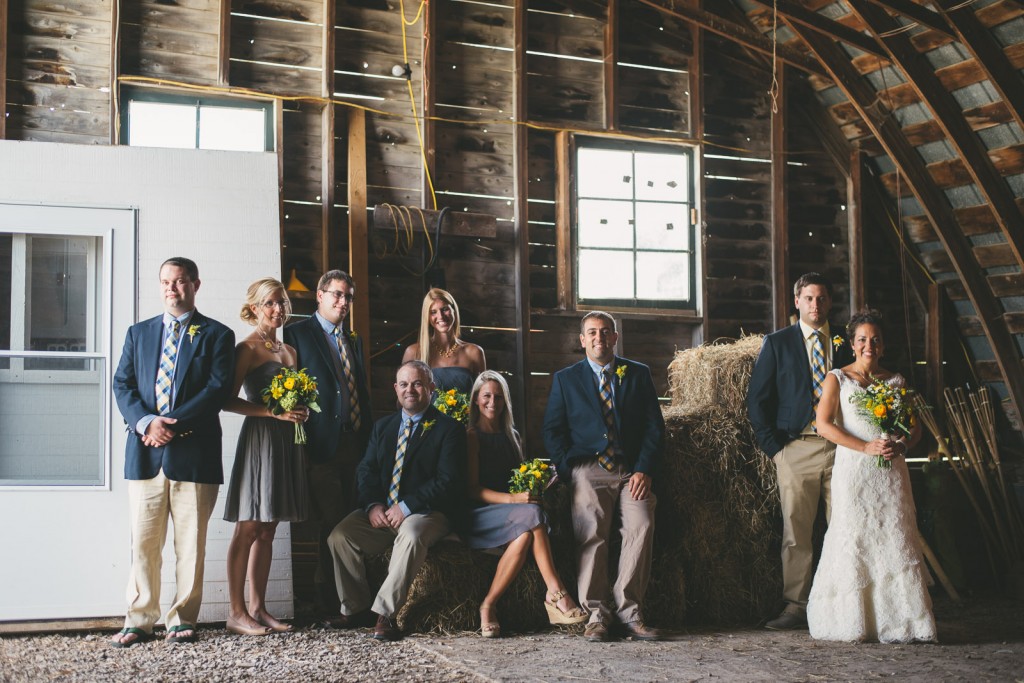 Shauna and Steve's wedding at MKJ Farm with Tom Studios