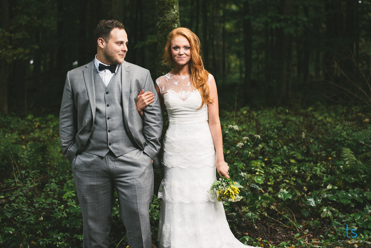 Rachel and Thomas's Wedding at Barnes Barn and Green Lakes Park with Tom  Studios