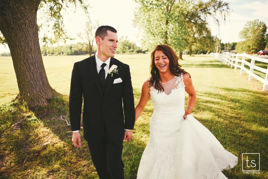 Elizabeth and Dustin's Wedding at Vernon Downs with Tom Studios