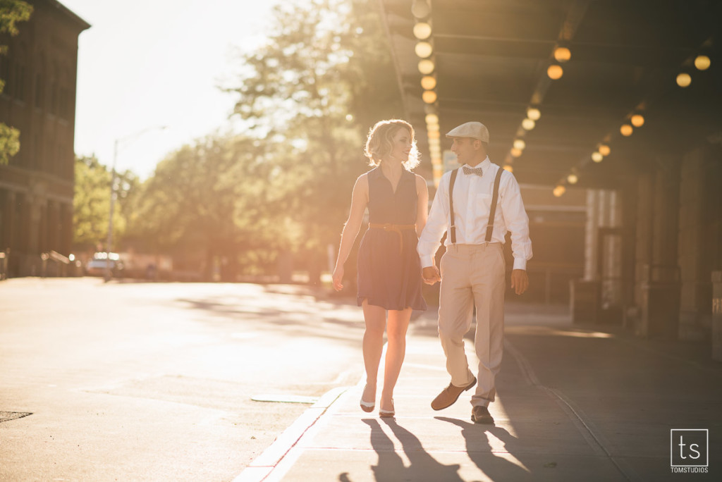 Rebecca and Jeremy's Engagement session with Tom Studios