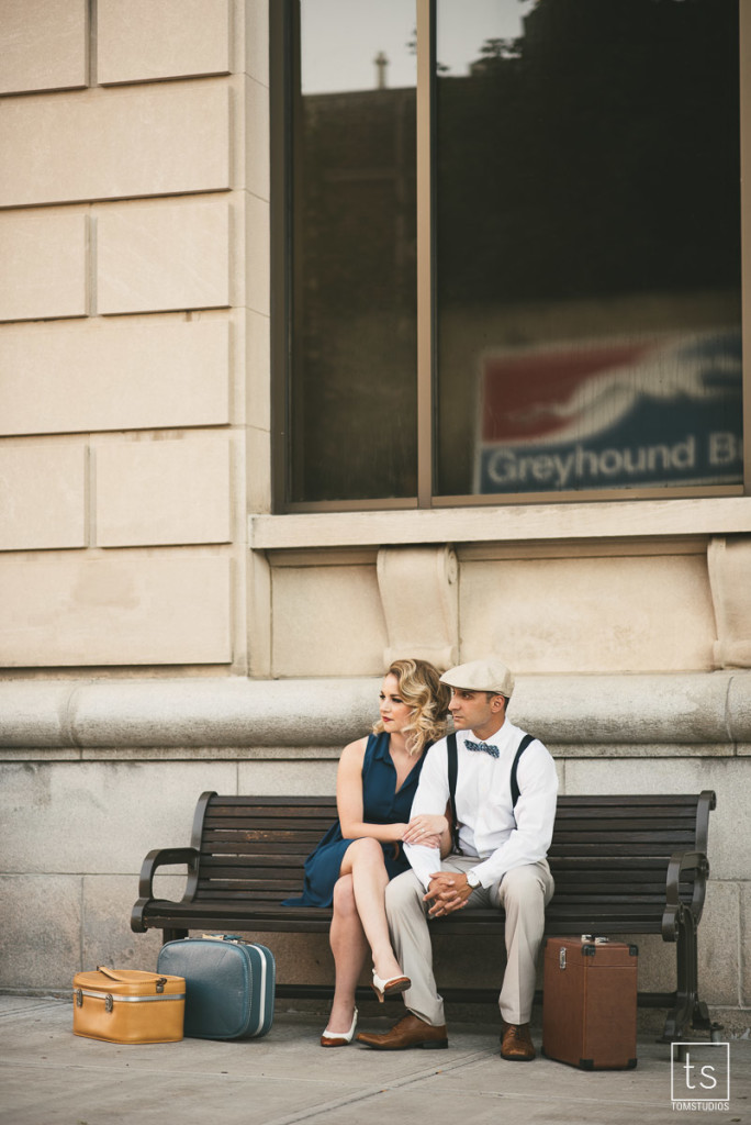 Rebecca and Jeremy's Engagement session with Tom Studios