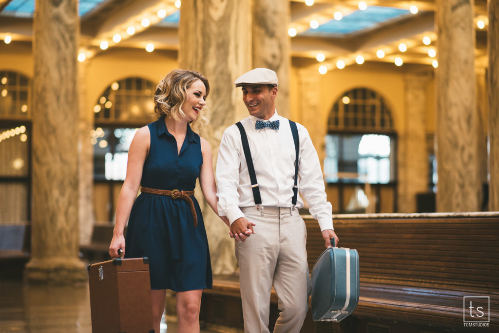 Rebecca and Jeremy's Engagement session with Tom Studios