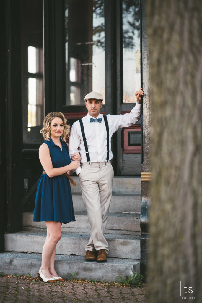 Rebecca and Jeremy's Engagement session with Tom Studios