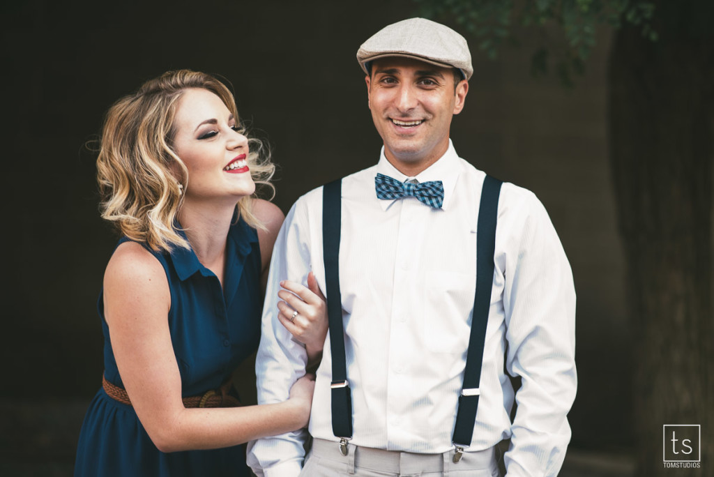 Rebecca and Jeremy's Engagement session with Tom Studios