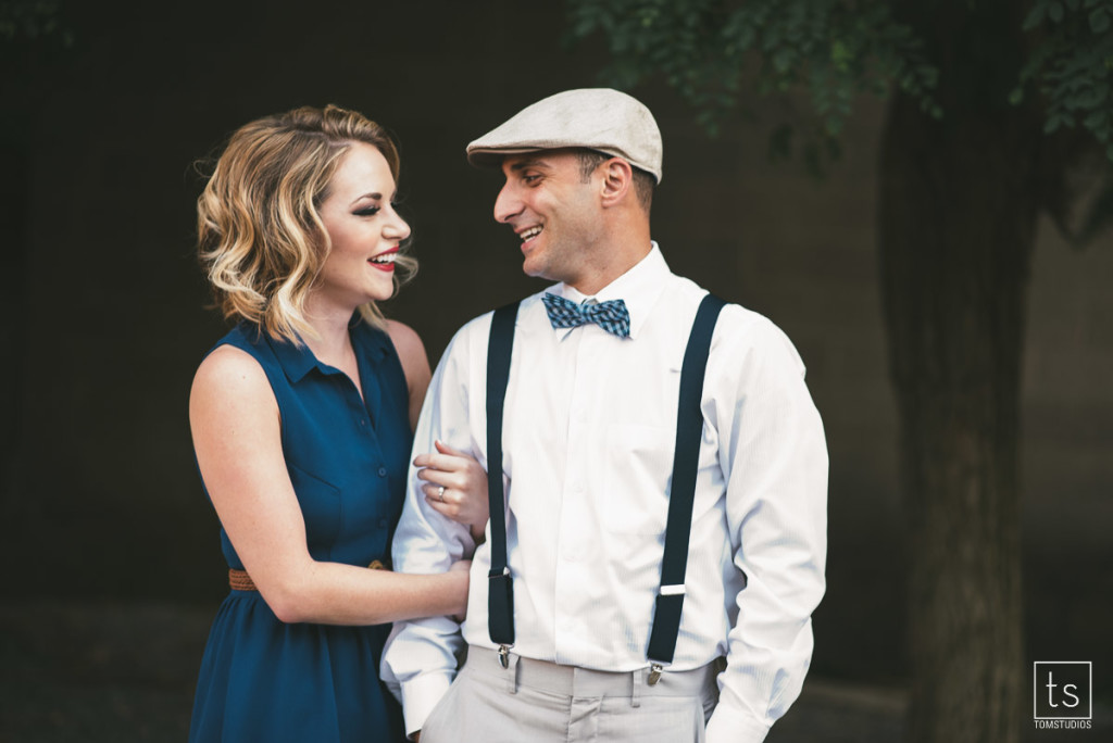 Rebecca and Jeremy's Engagement session with Tom Studios
