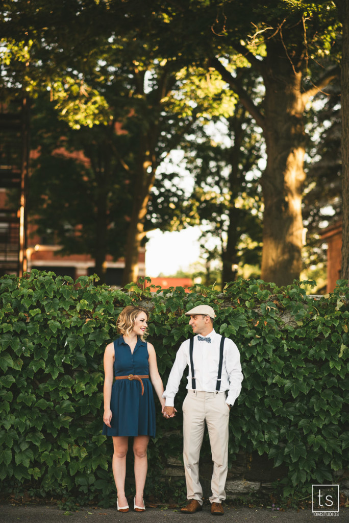 Rebecca and Jeremy's Engagement session with Tom Studios