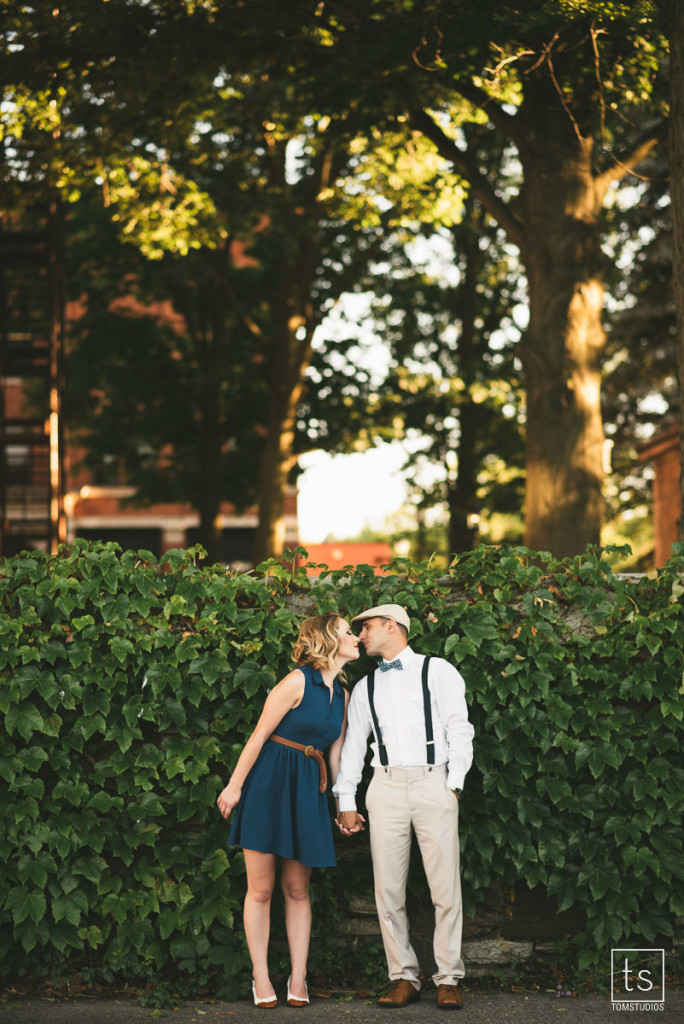 Rebecca and Jeremy's Engagement session with Tom Studios