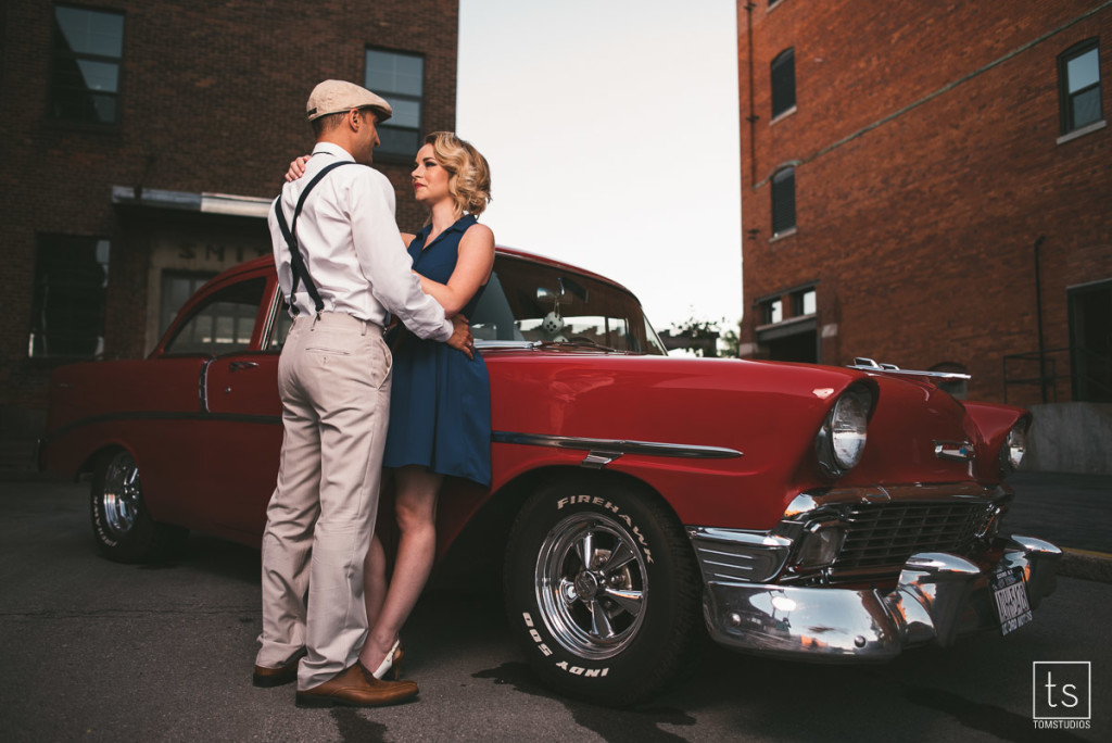 Rebecca and Jeremy's Engagement session with Tom Studios
