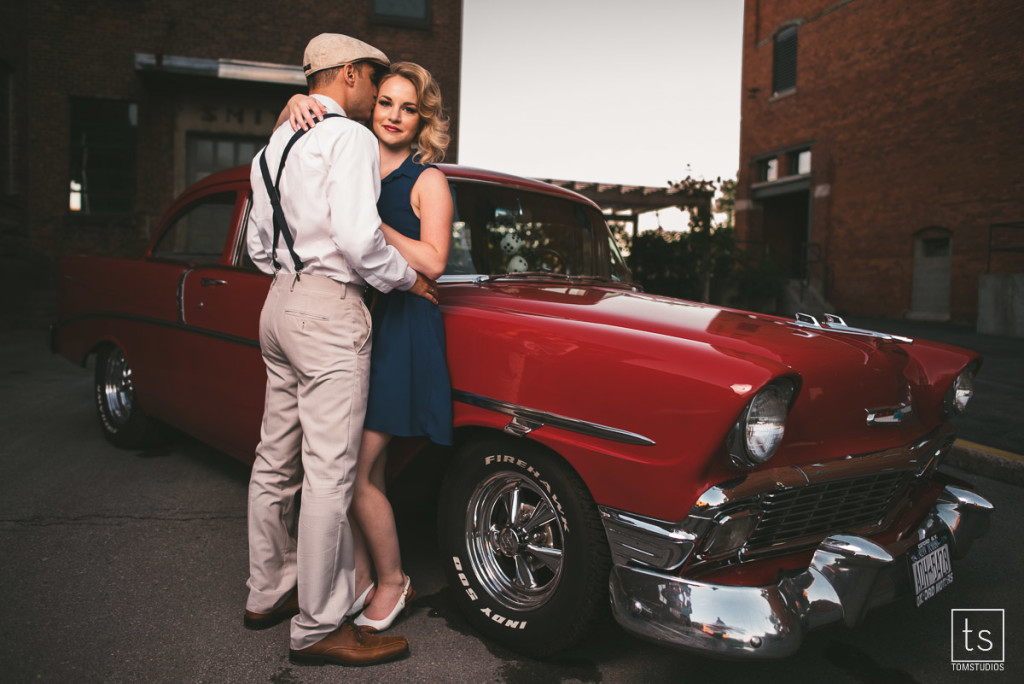 Rebecca and Jeremy's Engagement session with Tom Studios