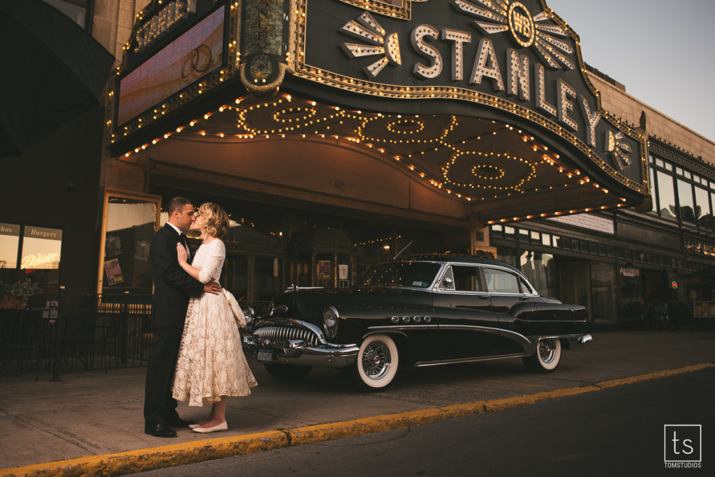 Rebecca and Jeremy's Engagement session with Tom Studios at the Stanley