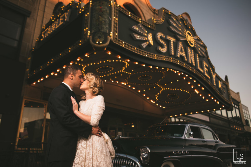 Rebecca and Jeremy's Engagement session with Tom Studios at the Stanley