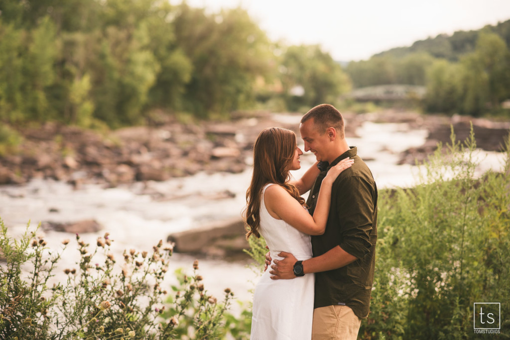 Amy and Kevin's Engagement Session Little Falls