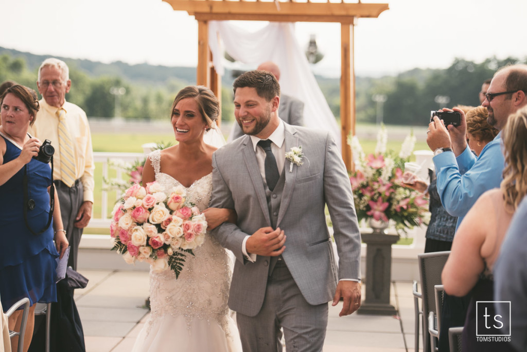 Alexandra and David's wedding at Vernon Downs