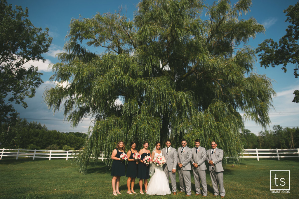 Alexandra and David's wedding at Vernon Downs
