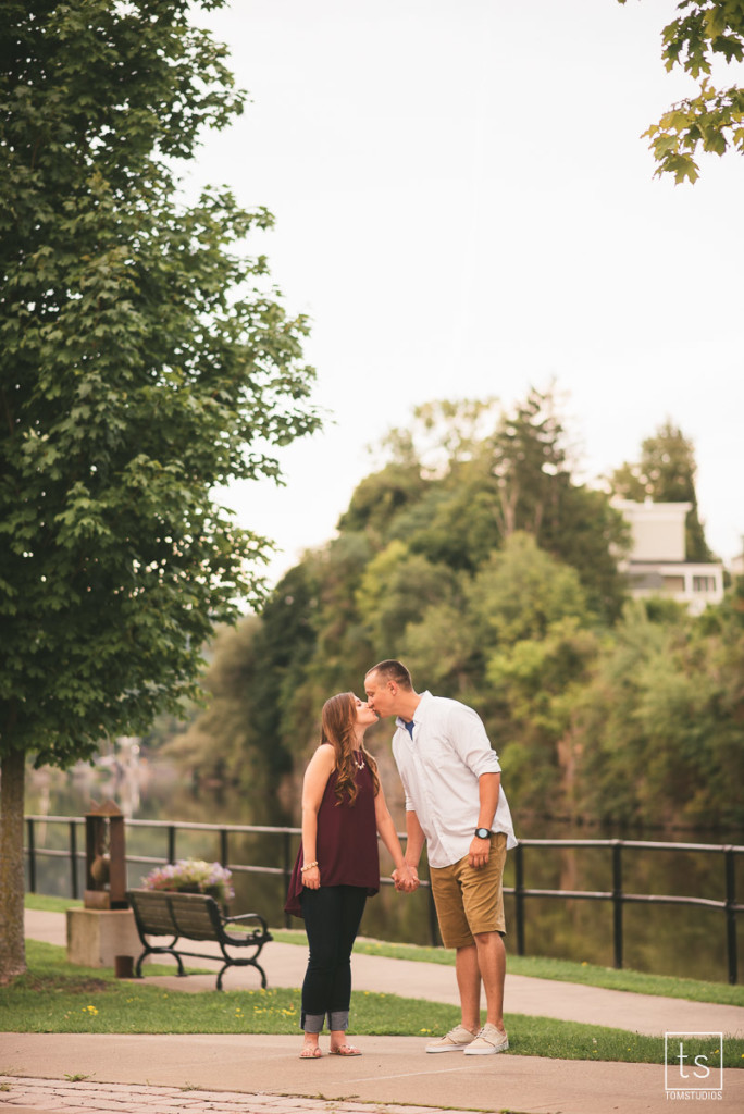 Amy and Kevin's Engagement Session Little Falls