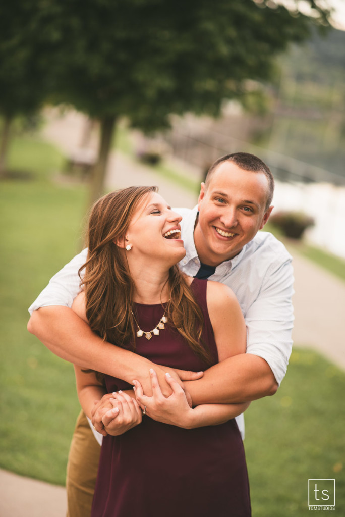 Amy and Kevin's Engagement Session Little Falls