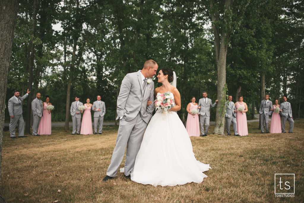 Kaitlin and Michael's wedding at Timber banks with Tom Studios