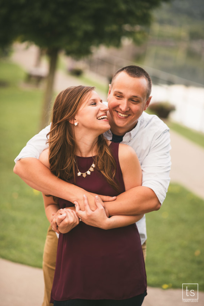 Amy and Kevin's Engagement Session Little Falls