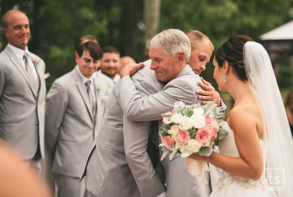 Kaitlin and Michael's wedding at Timber banks with Tom Studios