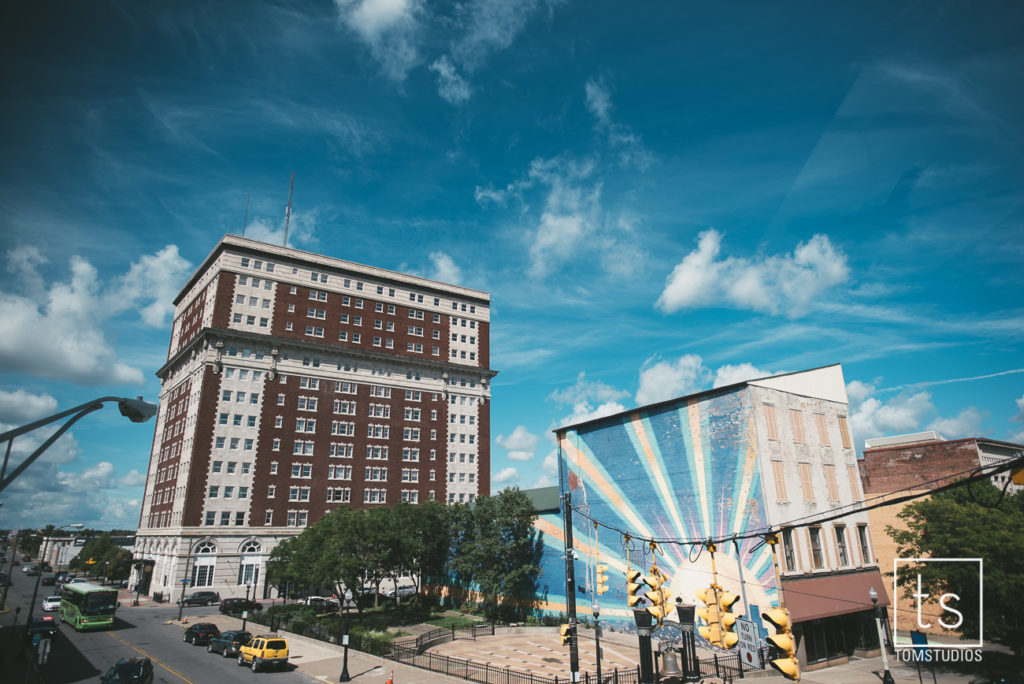 Samantha and Veldin's wedding at Hotel Utica
