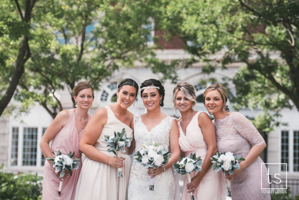 Samantha and Veldin's wedding at Hotel Utica
