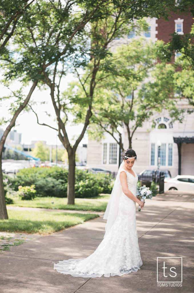 Samantha and Veldin's wedding at Hotel Utica
