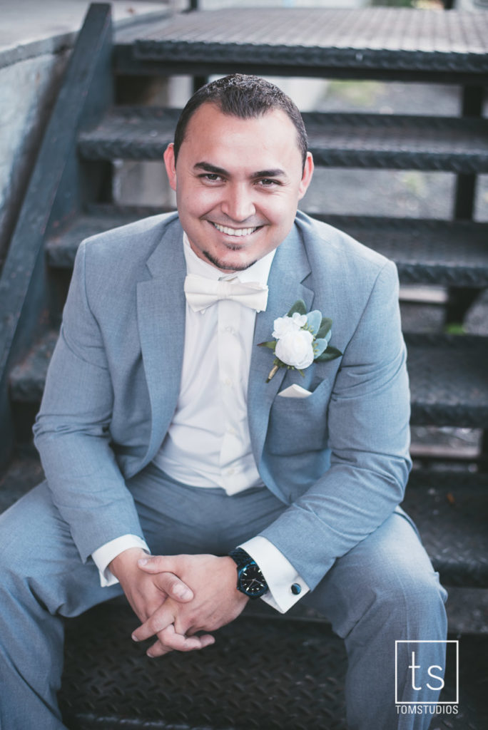 Samantha and Veldin's wedding at Hotel Utica
