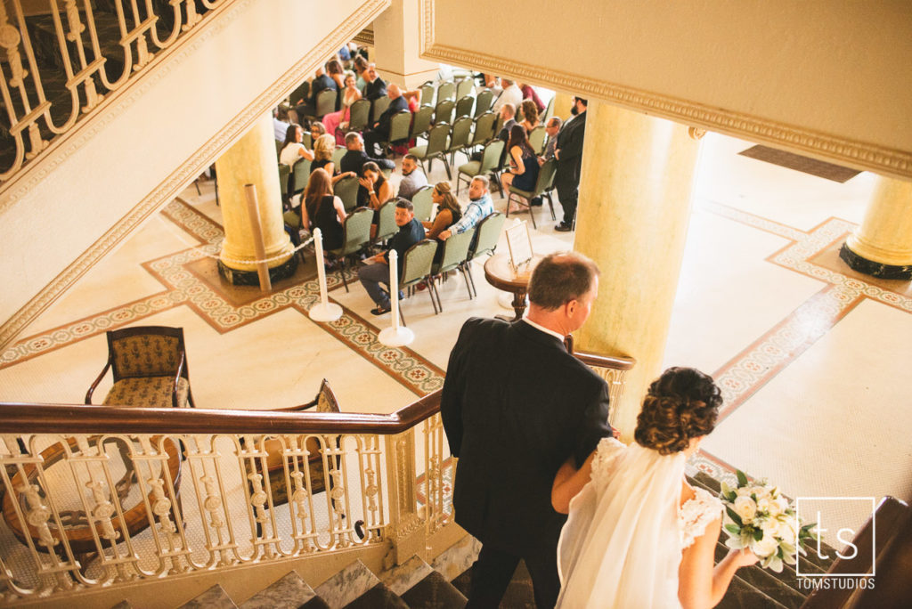 Samantha and Veldin's wedding at Hotel Utica