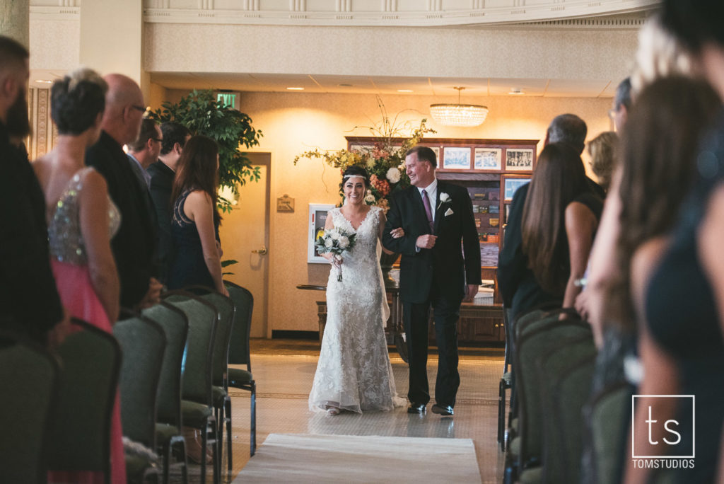 Samantha and Veldin's wedding at Hotel Utica