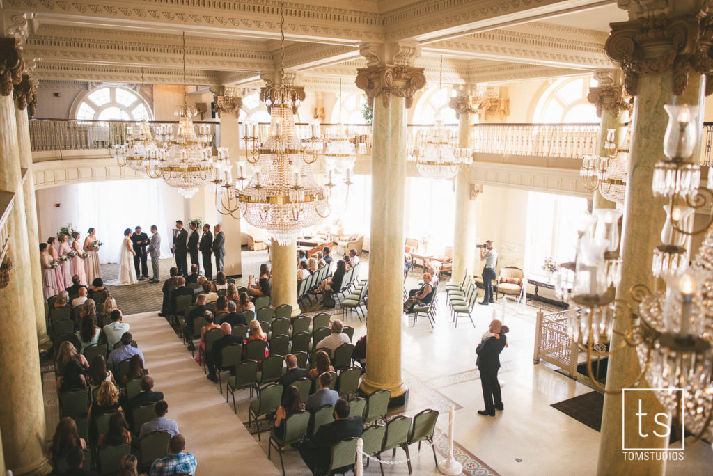 Samantha and Veldin's wedding at Hotel Utica