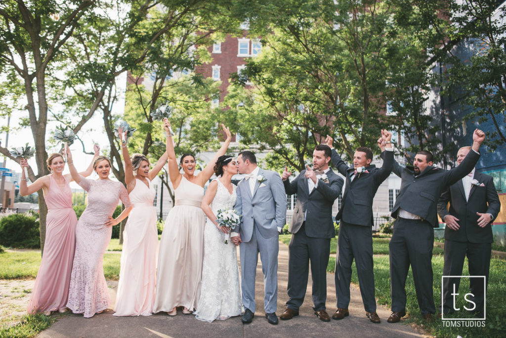 Samantha and Veldin's wedding at Hotel Utica