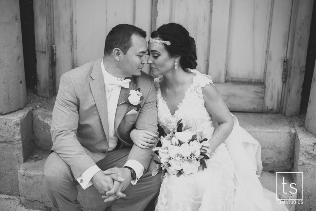 Samantha and Veldin's wedding at Hotel Utica