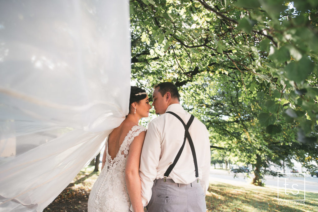Samantha and Veldin's wedding at Hotel Utica