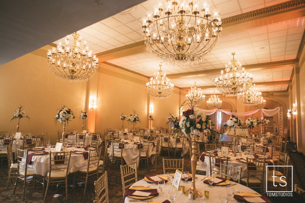 Samantha and Veldin's wedding at Hotel Utica
