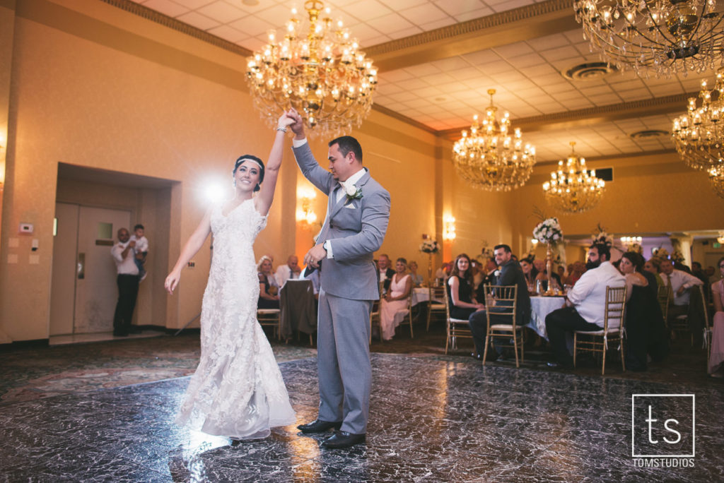 Samantha and Veldin's wedding at Hotel Utica