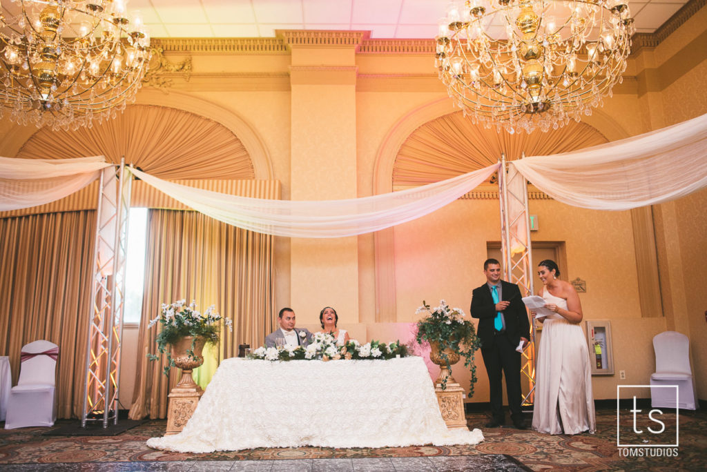Samantha and Veldin's wedding at Hotel Utica