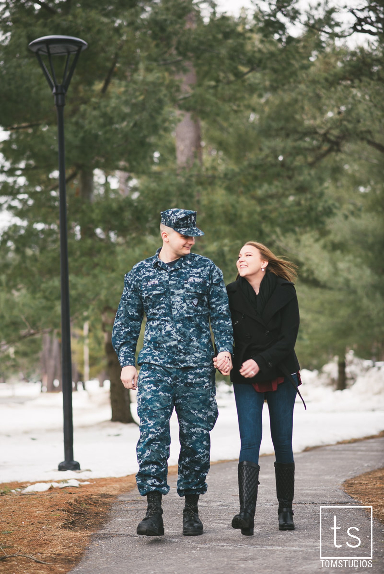 Kayla and Tom's Engagement Session in Saratoga Springs