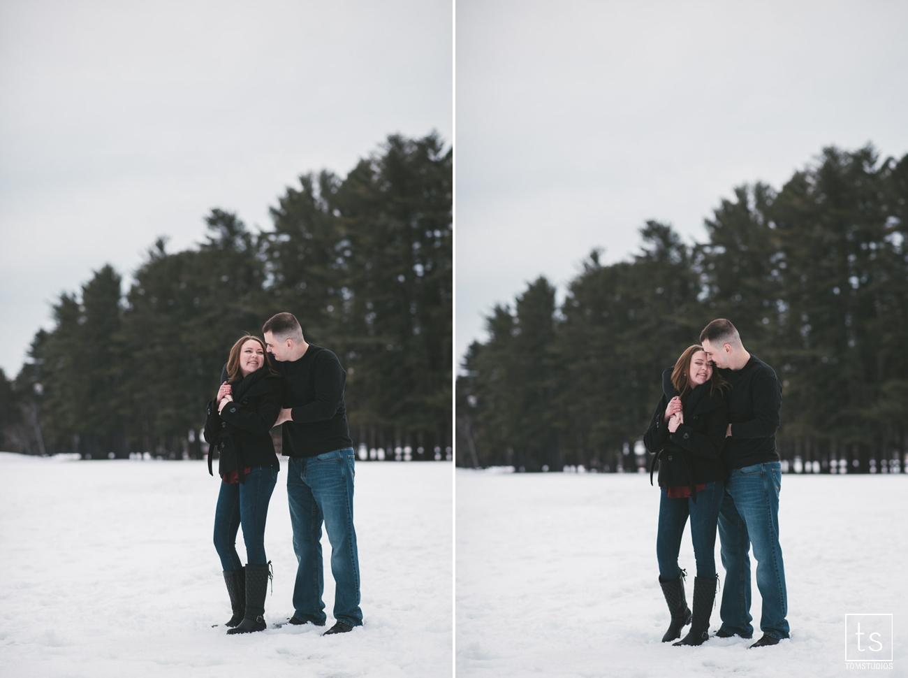 Kayla and Tom's Engagement Session in Saratoga Springs