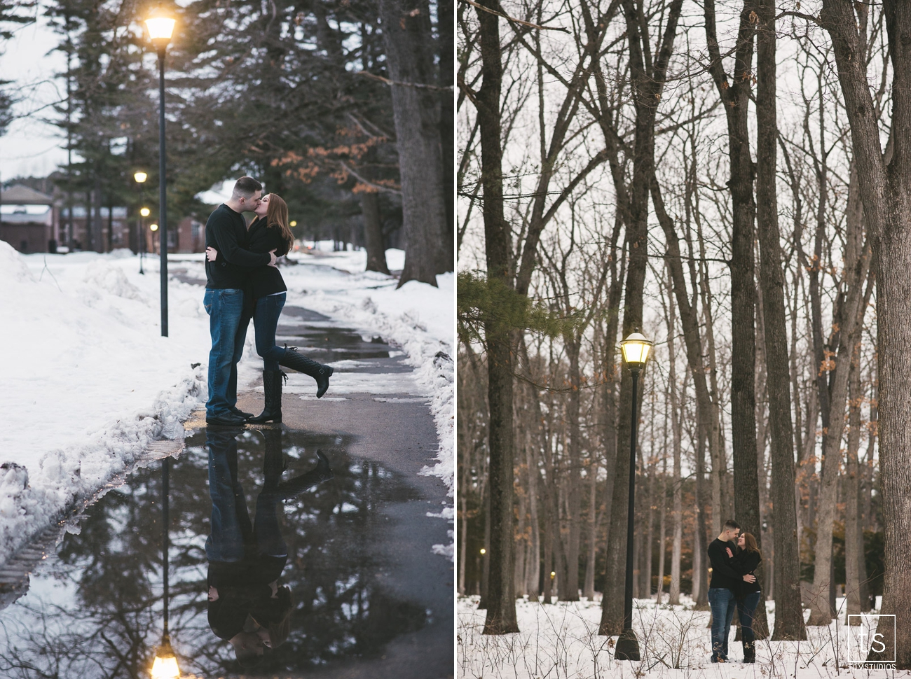 Kayla and Tom's Engagement Session in Saratoga Springs