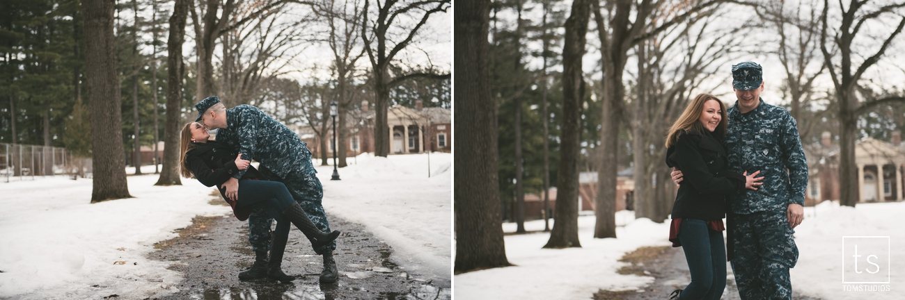 Kayla and Tom's Engagement Session in Saratoga Springs