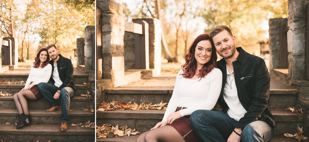 Chittenango Falls engagement pictures, Chittenango Falls