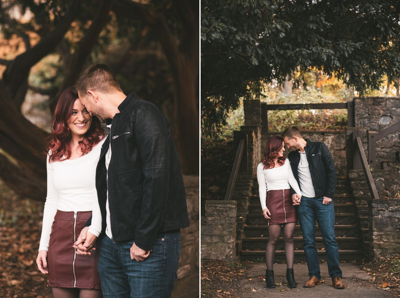 Chittenango Falls engagement pictures, Chittenango Falls