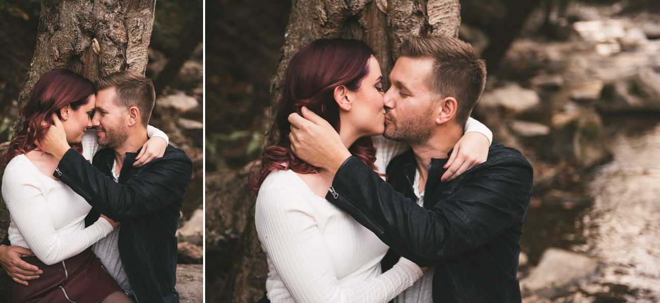 Chittenango Falls engagement pictures, Chittenango Falls