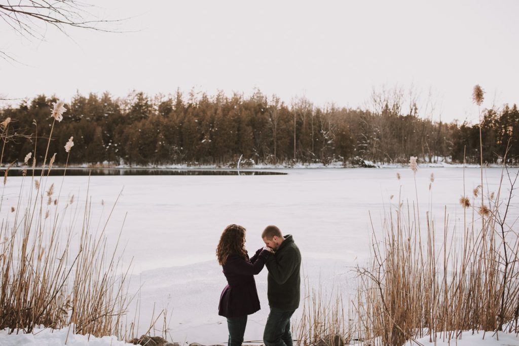 Green Lakes State Park Engagement Session
