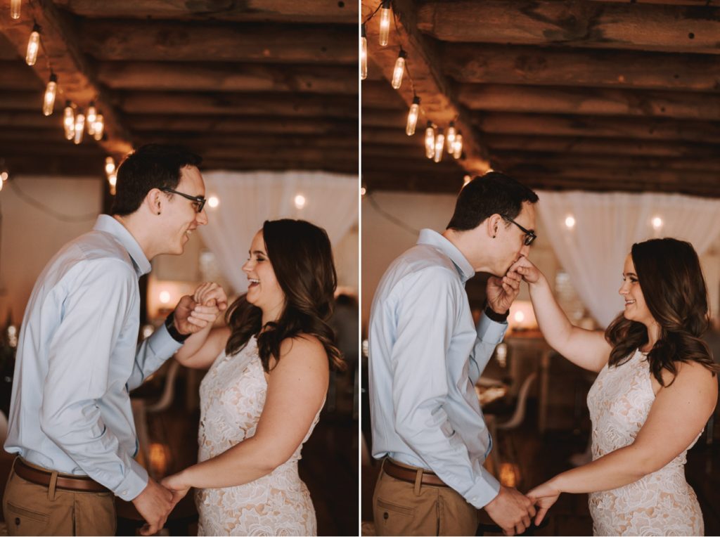 Engagement session at Triangle Lab