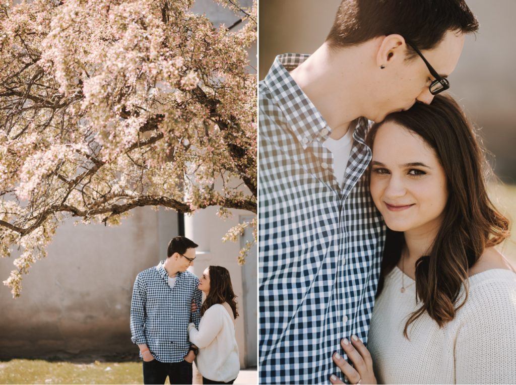 Engagement session Downtown Utica