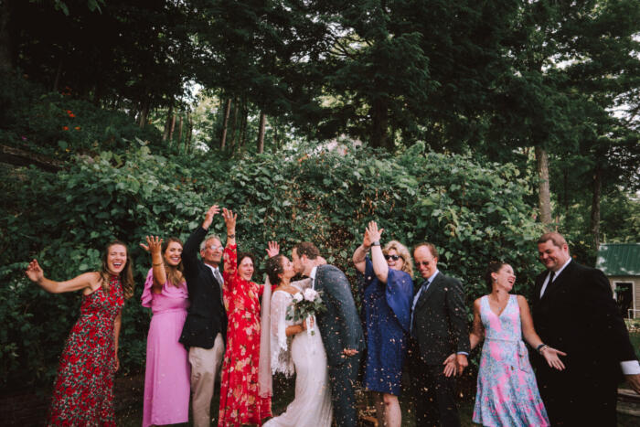 Adirondack Family Wedding Photo