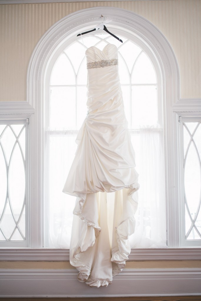 The wedding dress with Tom Studios Wedding Photography