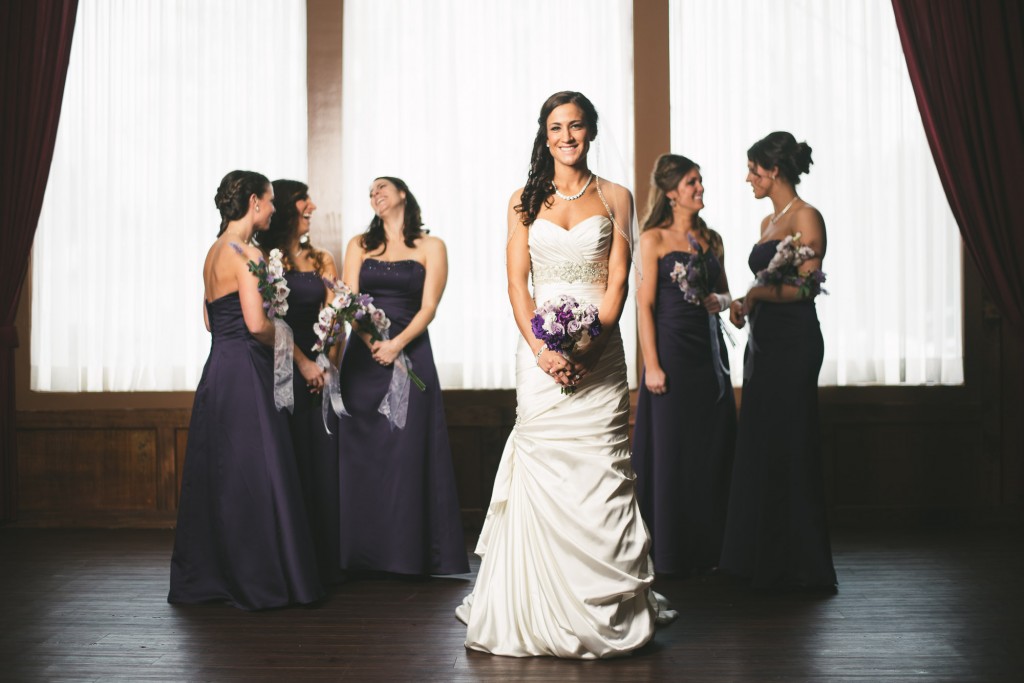 Bride and Bridesmaids  with Tom Studios Wedding Photography  